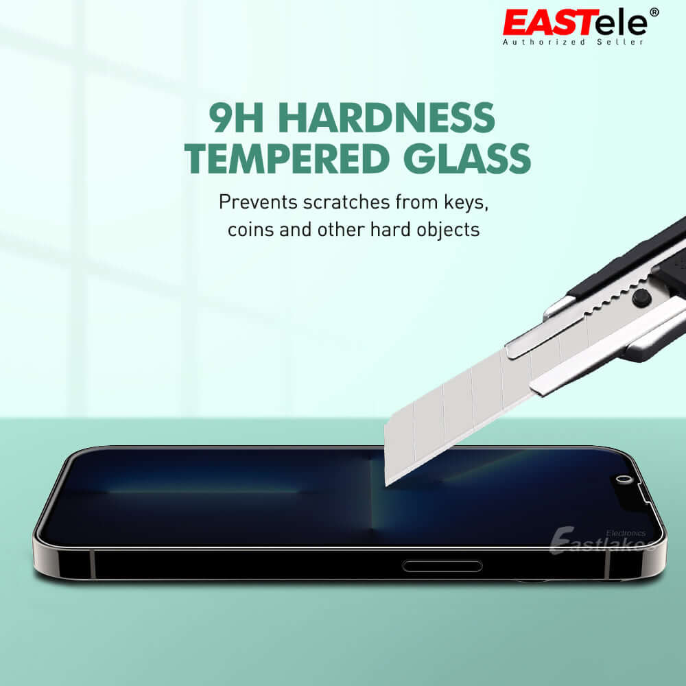 EASTele Privacy Tempered Glass Screen Protector for Apple iPhone - Eastlakes Electronics